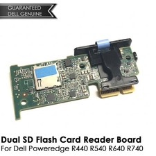 Dell Dual SD Flash Card Reader PowerEdge R440 R540 R640 R740 0RT6JG IDSDM RT6JG picture