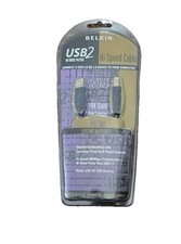 Belkin  F3U133-10 USB-2 High Speed Cable 10' A-Plug/B-Plug UPC Gold Plated. New picture
