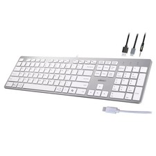 Adesso EasyTouch 730 - USB C Multi-OS Scissor Switch Keyboard with Copilot AI... picture