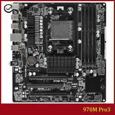FOR ASROCK 970M Pro3 AMD AM3 DDR3 64GB Micro ATX Motherboard Test OK picture