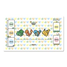 Pokemon Duel Playmat Bulbasaur Charmander Pikachu TCG CCG Card Game Mat Mousepad picture