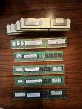 Lot of 16 PC Memory Cards (Crucial, Samsung, HP, and ELPIDA. SEE DESC picture