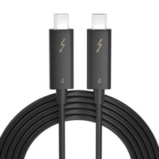 Real Thunderbolt 4 USB-C Cable 40Gbps PD 100W Charging 8K Thunderbolt 3 Cable picture