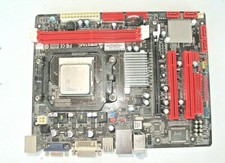 BIOSTAR H102127996 MOTHERBOARD WITH AN AMD ATHLON 2 CPU picture