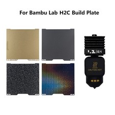 For Bambu Lab H2C Double-sided Build Plate PEI PET PEO PEY 3D Printer Hotend Kit picture