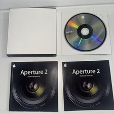 Apple Aperture 2 Mac Vtg Boxed Software Shortcuts Booklet picture