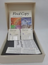 Commodore Amiga Final Copy II Word Processor on 3.5