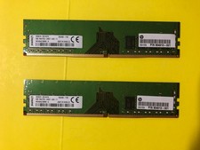 Lot (2) Kingston 8GB (16GB Total) 1Rx8 PC4-2400T-UA2-11 Desktop Memory DDR4 RAM picture