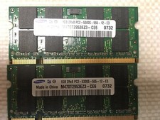 M470T2953EZ3-CE​6 0752 Samsung (2pc) 1GB 2Rx8 Memory RAM PC2-5300S-555-1​2-E3 picture