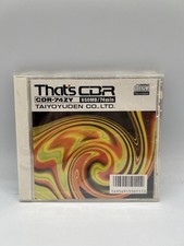Taiyo Yuden Thats CD-R Compact Disc Recordable CDR-74ZY 650MB/74Min New Sealed picture