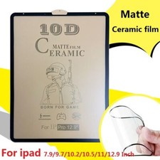 Matte Ceramic ​Film Cover Screen Protector For All Apple iPad Pro Air iPad Mini picture