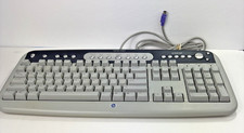 HP Model 5181 Internet/Multimedia PS/2 Wired Keyboard - Beige/Gray picture