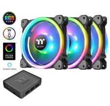 Thermaltake Riing Trio 12LED RGB TT Premium Fan (3 Pack),  CL-F072-PL12SW-A picture