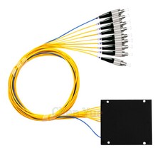 FTTH ABS Box Optic Fiber Splitter 1x8 Splitter PLC With FC Connector Singlemode picture