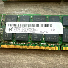Micron 64GB (8x8GB) DDR3 ECC Registered DIMM PC3L-10600R 240-Pin picture