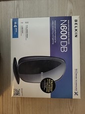 1C Belkin N600 DB Wi-Fi Dual Band Wireless Router 300 Mbps USB Card Not Included picture