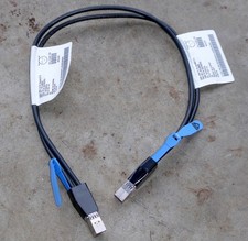 IBM Mini SAS HD to Mini SAS HD 12Gbps Cable 0.60M p/n 00AR272 00Y8350 M14800 picture