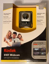 Kodak S101 Webcam w/ Built in Microphone  Windows & MAC OS USB Cable NEW Sealed picture