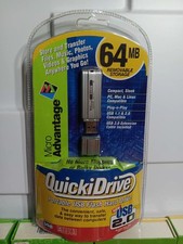 QuickiDrive Micro Advantage 64MB USB 2.0 Flash Drive Portable Storage PC Mac picture