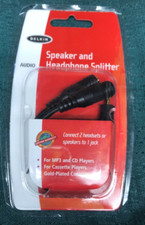 Belkin F8V234 Speaker and Headphone Splitter Black picture