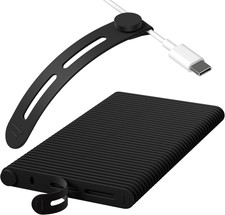 40Pcs  Reusable Cable Ties, Adjustable Silicone Cord Organizer Small Zip Ties fo picture