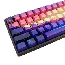 68 Keys Side Printed PBT Keycaps 65 Percent OEM Profile MX Switch Set picture