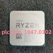 Used AMD Ryzen 7 5800X R7 5800X 8C16T 3.8GHz 32MB Cache AM4 105W CPU Processor picture