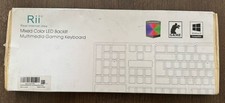 Real Internet Idea Mixed Color Led Backlit Multimedia Gaming Keyboard picture