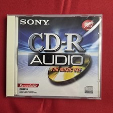 NEW Sony CD-R CRM74 74 Min Recordable Compact Discs Factory Sealed picture