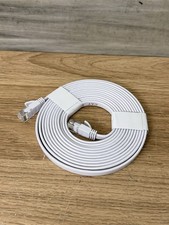 HC602-6A Flat Gray Ethernet Patch Cable RJ-45 Male to Male, 6 ft picture