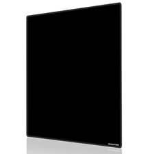 gogofree Glass Mousepad for Gaming, Ultra Smooth 11.8L x 9.3W inches, Black  picture