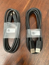 2 Brand New 6foot Display Cables for display to display use picture