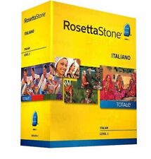 Rosetta Stone Italian Level 1 Interactive Language Learning Software Italian One picture