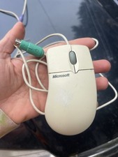 Vintage Microsoft Intellimouse 1.3a Mechanical Ball Wheel Mouse Ps/2 picture