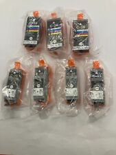 Mixed lot of 7 Ink cartridges C-35 Black & C-36 color picture