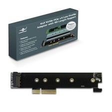 Vantec M.2 NVMe PCIe x4 Low Profile Adapter with 110 Length Support (UGT-M2PC... picture