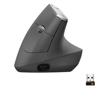 Logitech MX 910-005447 Wireless Vertical Mouse Graphite Rechargeable Ergonomic picture