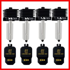 4-Pack P2S Hotend Nozzles 0.2mm/0.4mm for Bambu Lab - Quick-Swap & Durable picture