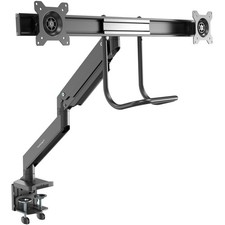 StarTech Desk Mount Dual Monitor Arm, Ergonomic VESA Mount 32
