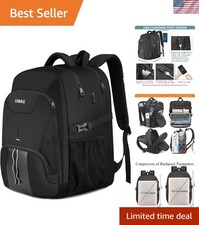 Versatile 18.4'' Laptop Backpack with USB Port - Perfect for College & Business picture