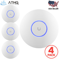 PACK OF 4 Ubiquiti UniFi U6+ Plus Wi‑Fi 6 PoE Gigabit Wireless Access Point NEW picture