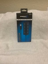 Sabrent HB-UM43 4 Port USB 3.0 Hub with Power Switches - Black picture