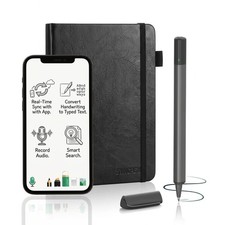 SyncPen Digital Notebook Smart Pen Set | Real Time Sync from Paper to App, Bl... picture