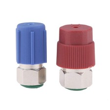 R12 to R134A Adapter, R12 R22 to R134A High/Low Fitting Port Retrofit 1/4'' to 7 picture