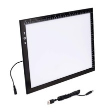 HSK B4/A3s LED Artist tracing Light Box Copy Table, Adjustable 03 - B4, BLACK  picture