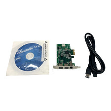 New Startech 3 Port 2b 1a PCI Express FireWire Card Adapter PEX1394B3LP picture