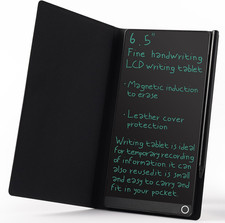 LCD Writing Tablet for Adult: 6.5 Inch Full Screen Mini Digital Notepad picture
