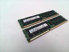LOT OF 2 SAMSUNG MEMORY MODULE 8GB DDR1333 PC3-10600R (M393B1K70CH0-CH9) picture