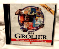1998 GROLIER Multimedia Encyclopedia PC CD-ROM) New picture