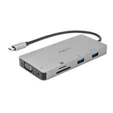 Rocstor-New-Y01H01-AG _ ROCSTOR PREMIUM USB-C MULTIPORT 9-PORT HUB - P picture